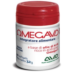 Omegavd Integratore Di Omega-3 Per Il Benessere Dell'Organismo 40 Capsule