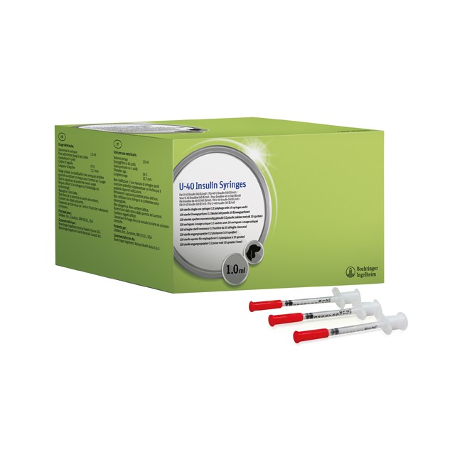 Prozinc Siringa Insulina U-40 Uso Veterinario 1 Ml 12 Buste Da 10 Sirighne