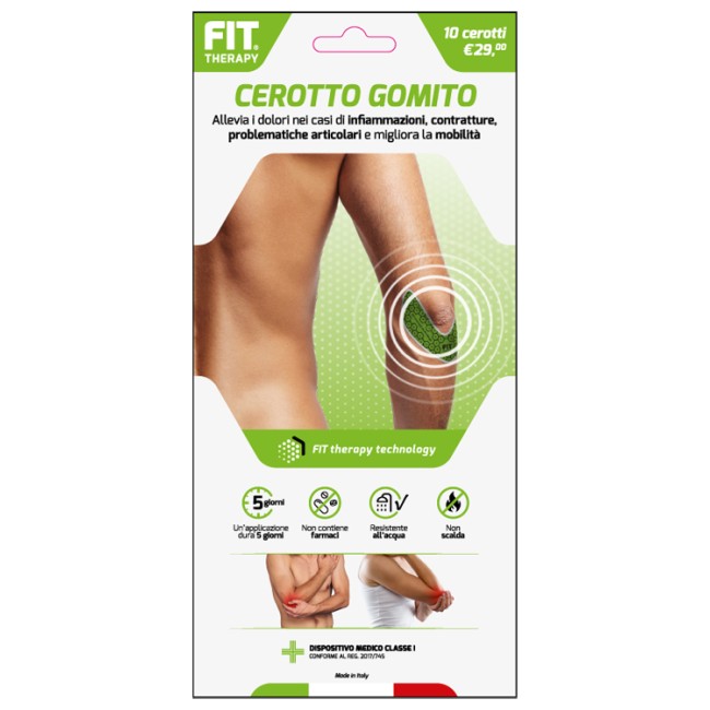 Fit Therapy Cerotto Gomito 10 Pezzi Fit Therapy Cerotto Gomito 10 Pezzi