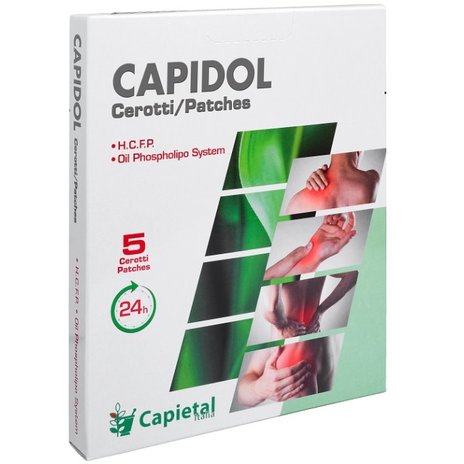 Capidol Cerotti Dermici High Concentration Frozen Phospholipo 5 Pezzi Capidol Cerotti Dermici High Concentration Frozen Phospholipo 5 Pezzi