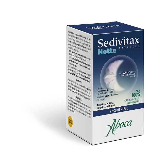 Sedivitax Notte Advanced 27 Compresse Sedivitax Notte Advanced 27 Compresse