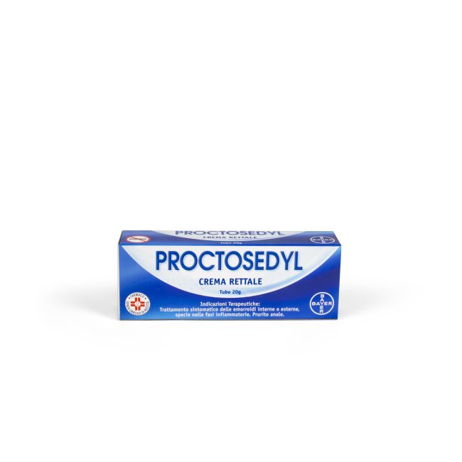 PROCTOSEDYL*CREMA RETT 20G PROCTOSEDYL*CREMA RETT 20G