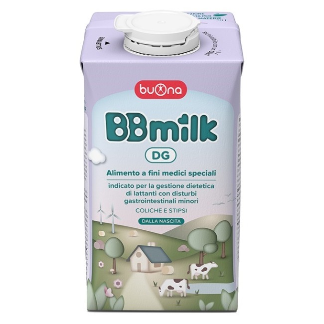 Confezione da 500 ml di Bbmilk DG Latte Speciale Per Coliche E Stitichezza.