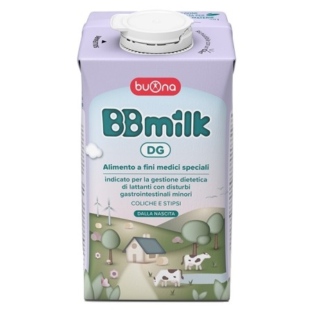 Confezione da 500 ml di Bbmilk DG Latte Speciale Per Coliche E Stitichezza.