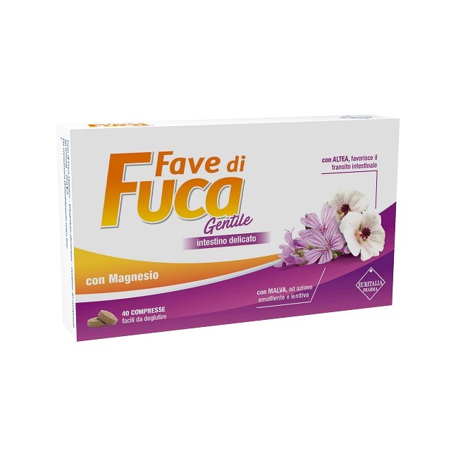 Confezione da 40 compresse di Fave Di Fuca Gentile Integratore Per Regolarità Intestinale. Confezione da 40 compresse di Fave Di Fuca Gentile Integratore Per Regolarità Intestinale.