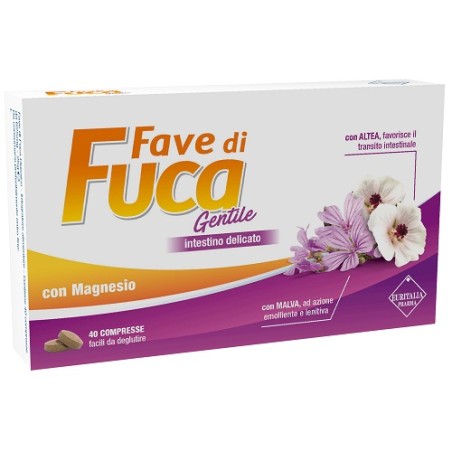 Confezione da 40 compresse di Fave Di Fuca Gentile Integratore Per Regolarità Intestinale. Confezione da 40 compresse di Fave Di Fuca Gentile Integratore Per Regolarità Intestinale.