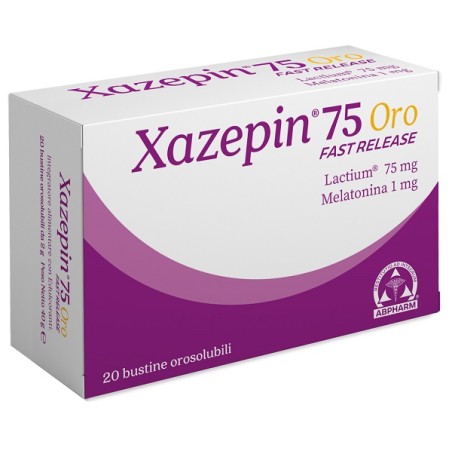 Xazepin 75 Oro Fast Release 20 Bustine Xazepin 75 Oro Fast Release 20 Bustine