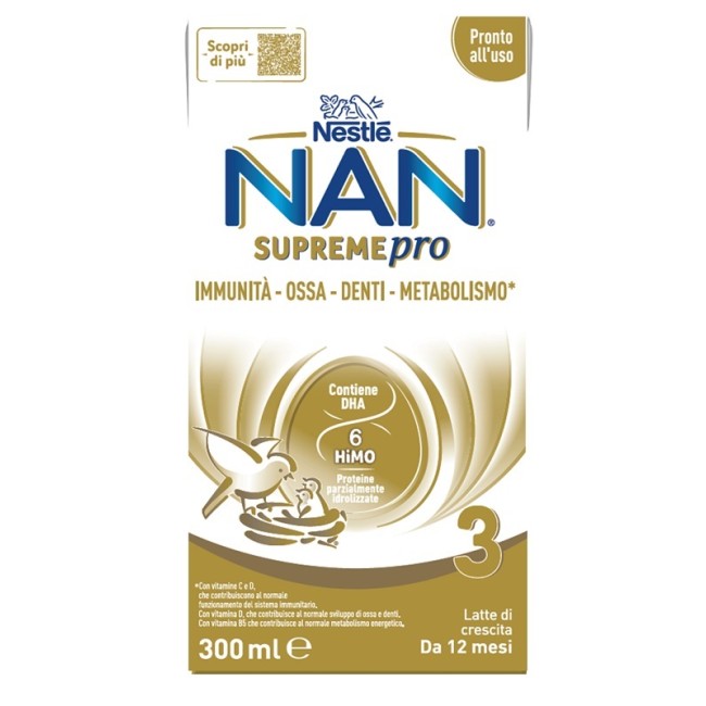 Nan Supremepro 3 Liquido 300 Ml Nan Supremepro 3 Liquido 300 Ml