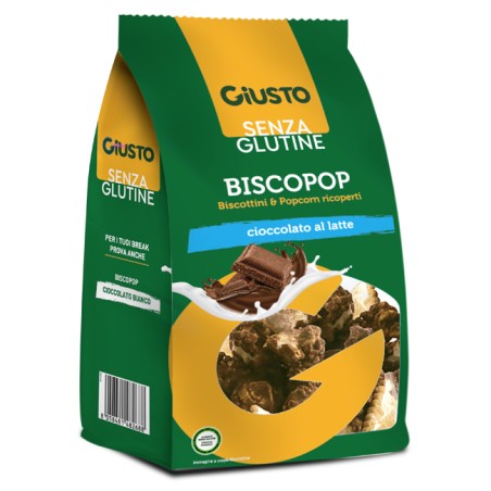 Giusto Senza Glutine Biscopop New 80 G Giusto Senza Glutine Biscopop New 80 G
