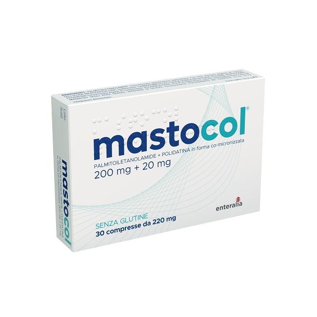 Mastocol 30 Palmitoiletanolamide 200 Mg + Polidatina Forma Co Micronizzata 20 Mg 30 Compresse Mastocol 30 Palmitoiletanolamide 200 Mg + Polidatina Forma Co Micronizzata 20 Mg 30 Compresse