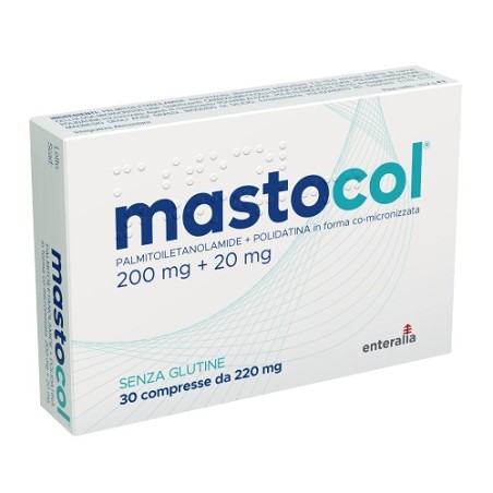 Mastocol 30 Palmitoiletanolamide 200 Mg + Polidatina Forma Co Micronizzata 20 Mg 30 Compresse Mastocol 30 Palmitoiletanolamide 200 Mg + Polidatina Forma Co Micronizzata 20 Mg 30 Compresse