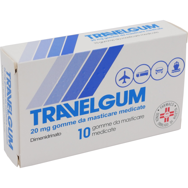 Travelgum 10gomme Masticabili 20mg Travelgum 10gomme Masticabili 20mg