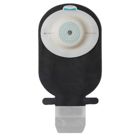 Sacca Ileostomia Sensura Mio Convex Light Rivestimento Nero Apertura Ispezionabile Maxi Foro Ritagliabile 25-33 10 Pezzi