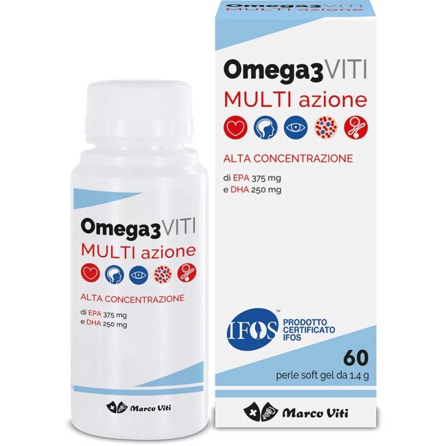 Marco Viti Omega3 Multiazione Integratore Per Il Benessere Del Cuore 60 Capsule Marco Viti Omega3 Multiazione Integratore Per Il Benessere Del Cuore 60 Capsule