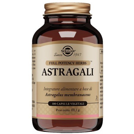Astragali 100 Capsule Vegetali Astragali 100 Capsule Vegetali