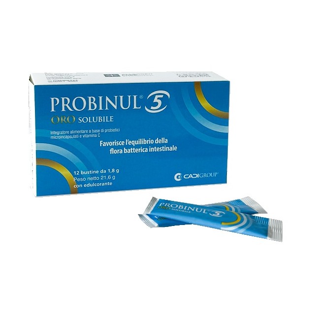 Probinul 5 Orosolubile 12stickpack Probinul 5 Orosolubile 12stickpack