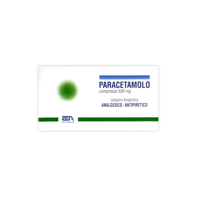 PARACETAMOLO ZETA*20CPR 500MG PARACETAMOLO ZETA*20CPR 500MG