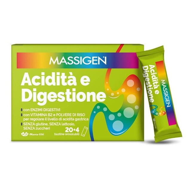 Massigen Acidita' E Digestione 24 Stickpack Massigen Acidita' E Digestione 24 Stickpack