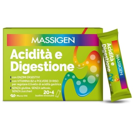 Massigen Acidita' E Digestione 24 Stickpack Massigen Acidita' E Digestione 24 Stickpack