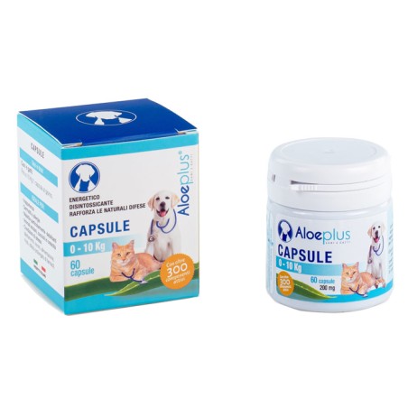 Aloeplus Capsule Cani/gatti 0-10 Kg