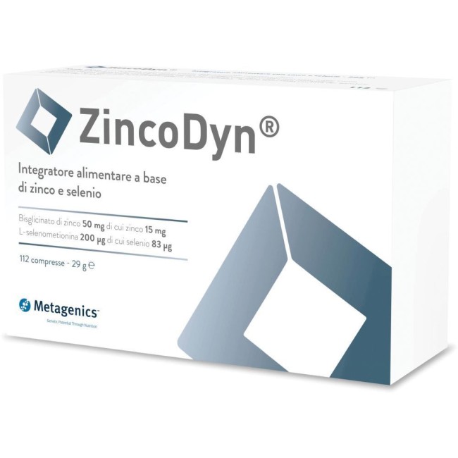 Metagenics Zincodyn Integratore Per Le Difese Immunitarie 112 Compresse Metagenics Zincodyn Integratore Per Le Difese Immunitarie 112 Compresse