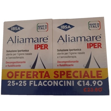 Aliamare Iper 25 + 25 Flaconcini 5 Ml Bipacco Aliamare Iper 25 + 25 Flaconcini 5 Ml Bipacco