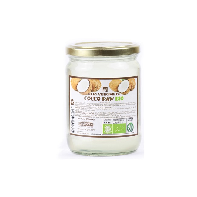 Olio Di Cocco Bio 500 Ml