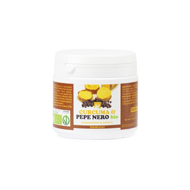 Curcuma & Pepe Nero Polvere 150 G