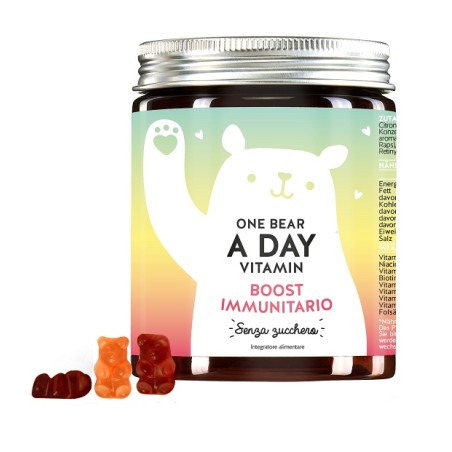 One Bear A Day Vitamin Immun Boost Mit Vitamin C & D 45 Caramelle Gommose One Bear A Day Vitamin Immun Boost Mit Vitamin C & D 45 Caramelle Gommose