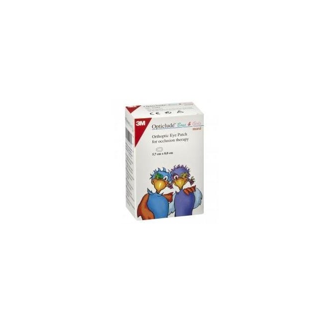 CEROTTO OCULARE COLORATO MAXI 5,7X8CM CF 30 PEZZI CEROTTO OCULARE COLORATO MAXI 5,7X8CM CF 30 PEZZI