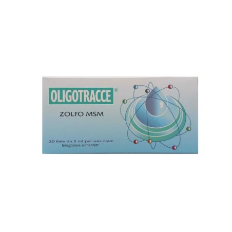 Oligotracce Zolfo Msm 20 Fiale Da 2 Ml Oligotracce Zolfo Msm 20 Fiale Da 2 Ml
