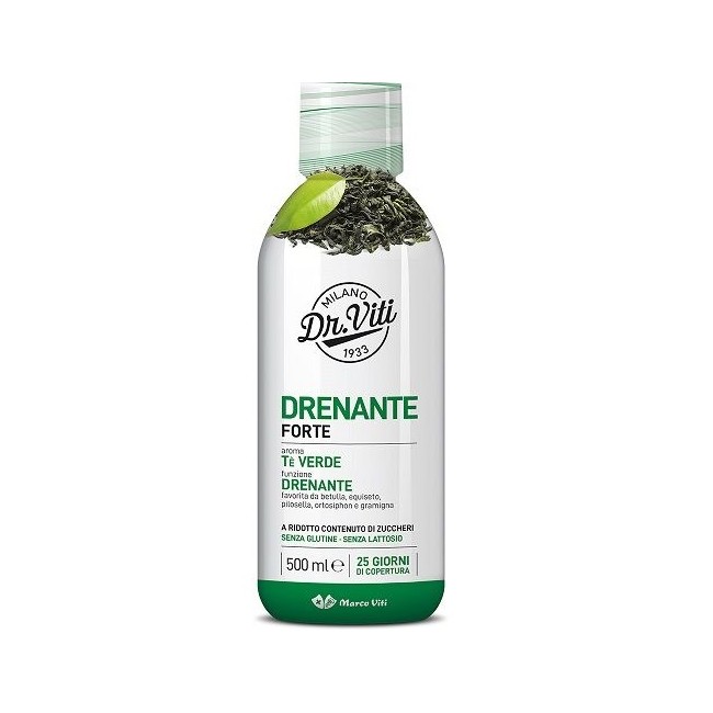 Dr Viti Drenante Forte Te Verde 500 Ml Senza Zuccheri Dr Viti Drenante Forte Te Verde 500 Ml Senza Zuccheri