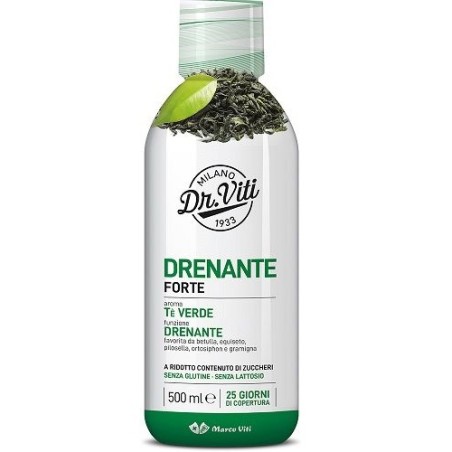 Dr Viti Drenante Forte Te Verde 500 Ml Senza Zuccheri