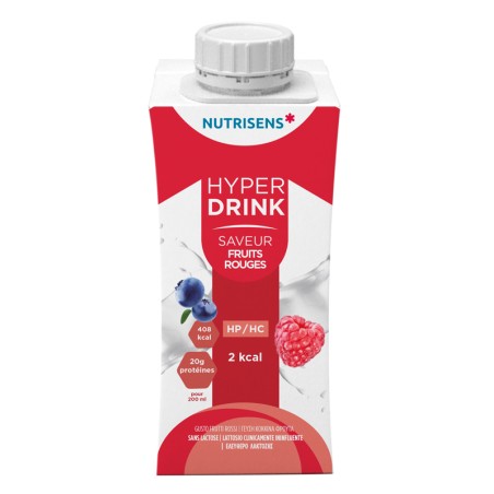 Hyperdrink 2kcal Frutti Rossi 4x200 Ml