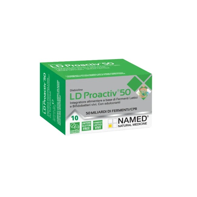 Disbioline LD Proactive 50 Integratore Per Benessere Intestinale 10 Compresse Disbioline LD Proactive 50 Integratore Per Benessere Intestinale 10 Compresse