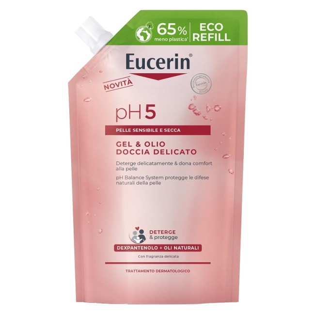 Eucerin Gel & Olio Doccia Delicato 400 Ml Refill Eucerin Gel & Olio Doccia Delicato 400 Ml Refill