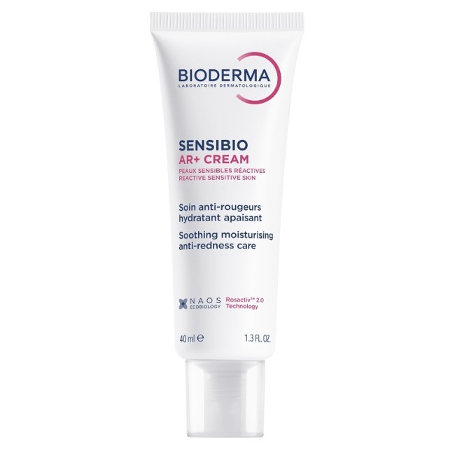 Tubetto da 40 ml di Bioderma Sensibio AR+ Crema Idratante Lenitiva Anti-Rossori. Tubetto da 40 ml di Bioderma Sensibio AR+ Crema Idratante Lenitiva Anti-Rossori.