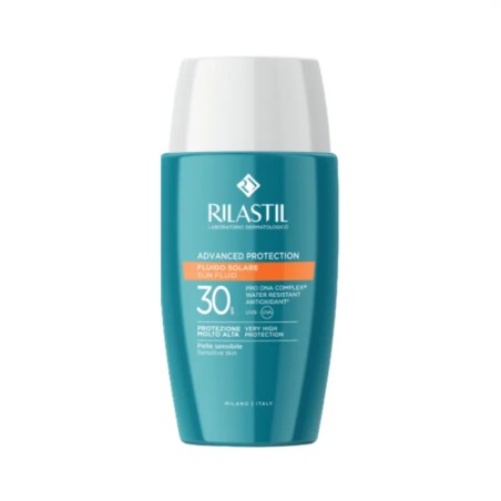 Flacone da 50 ml di Rilastil Sun System Advanced Fluido Viso Spf 30