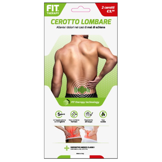 Fit Therapy Cerotto Lombare 2 Pezzi Fit Therapy Cerotto Lombare 2 Pezzi