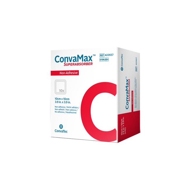 Medicazione Avanzata Convamax Superabsorber Non-adhesive 15x20 Cm 10 Pezzi Medicazione Avanzata Convamax Superabsorber Non-adhesive 15x20 Cm 10 Pezzi