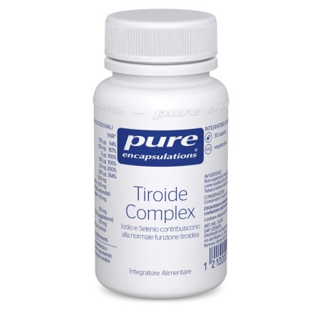 Pure Encapsulations Tiroide Complex Integratore Alimentare 30 Capsule Pure Encapsulations Tiroide Complex Integratore Alimentare 30 Capsule