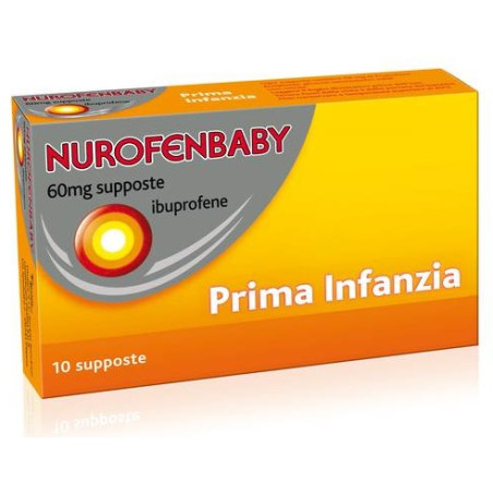 NurofenBaby Prima Infanzia 60mg 10 Supposte