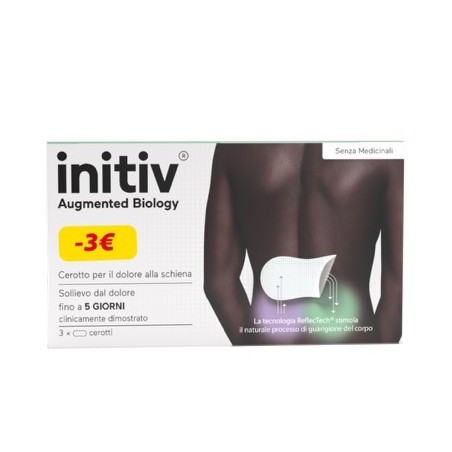 Cerotto Dolore Schiena Initiv 3 Pezzi Promo Cerotto Dolore Schiena Initiv 3 Pezzi Promo