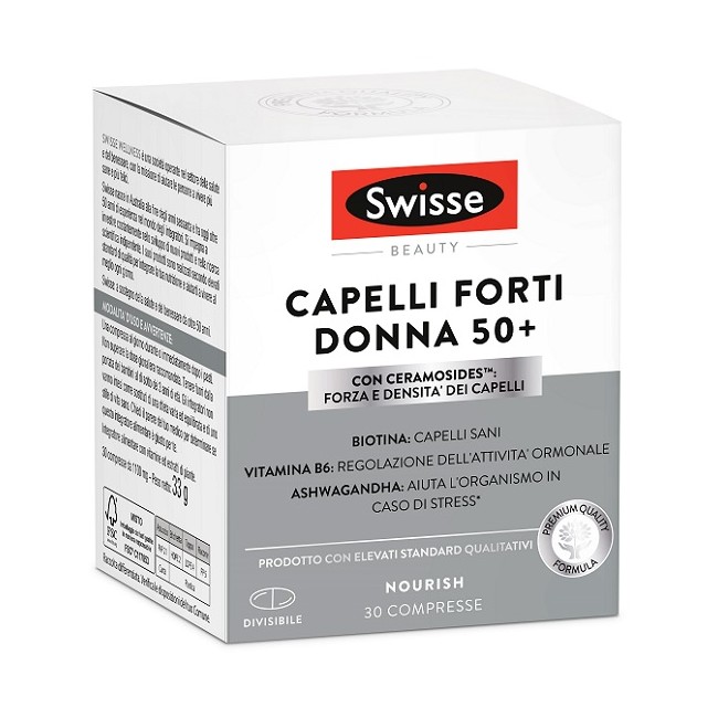 Swisse Capelli Forti Donna 50+ 30 Compresse