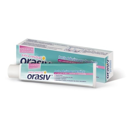 Orasiv Extra Neutral Pasta Adesiva Per Dentiere 40 G Orasiv Extra Neutral Pasta Adesiva Per Dentiere 40 G