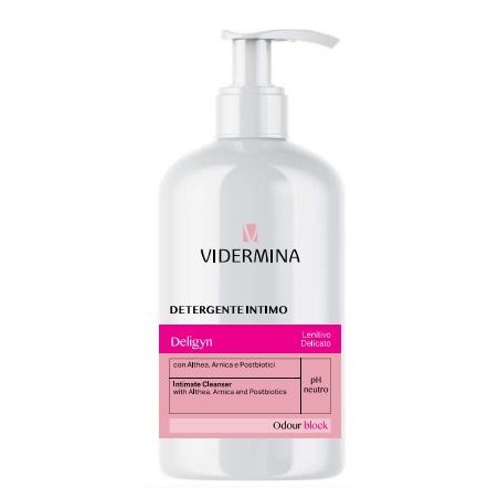 Vidermina Deligyn Detergente Intimo Per Prurito, Bruciore vaginale 500 Ml