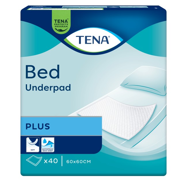 TRAVERSA PER INCONTINENZA TENA BED NON RIMBOCCABILE 60X60 CM PLUS 40 PEZZI TRAVERSA PER INCONTINENZA TENA BED NON RIMBOCCABILE 60X60 CM PLUS 40 PEZZI