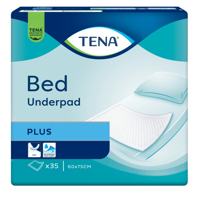 Traversa Per Incontinenza Non Rimboccabile Tena Bed Plus 60x75cm 35 Pezzi