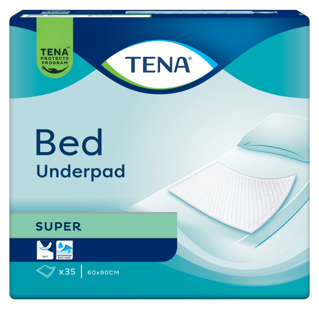 TRAVERSA PER INCONTINENZA NON RIMBOCCABILE TENA BED SUPER 60X90CM 35 PEZZI TRAVERSA PER INCONTINENZA NON RIMBOCCABILE TENA BED SUPER 60X90CM 35 PEZZI