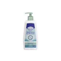 TENA SHAMPOO & SHOWER 500 ML